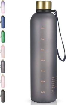 32 oz Motivational Water Bottle-1~2 Pack