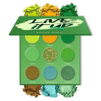 9 Color Green Eye Shadow Makeup Palette￼