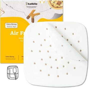 120 PCS Air Fryer Parchment Paper￼