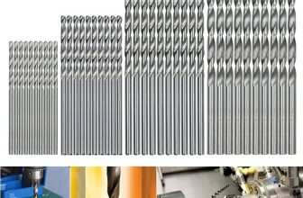  40 Pcs High Speed Steel Building Drill Bit Set￼
