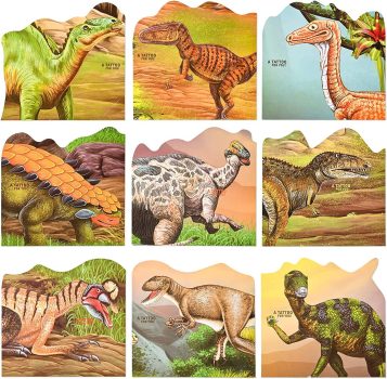  36 Valentines Day Cards with Envelopes and Dinosaur Tattoos￼