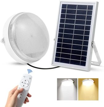 Dual Color Solar Shed Light