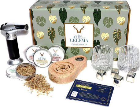  Old Fashioned Cocktail Smoker kit with Torch ￼