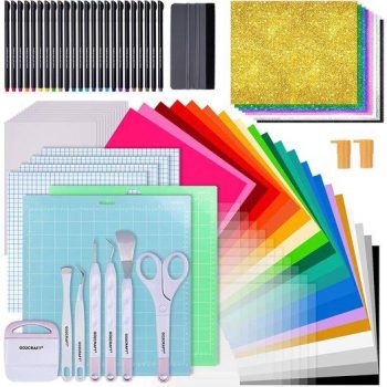 90 PCS Accessories Bundle for Cricut Makers and All Explore Air