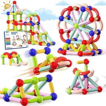  Magnetic Building Blocks for Kids￼