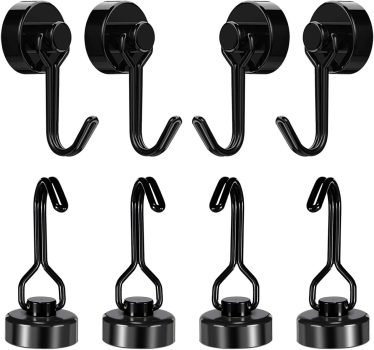 8 Pack Magnetic Hooks￼