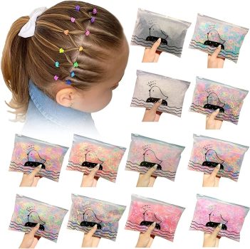 1000 Pcs Colorful Rubber Bands￼