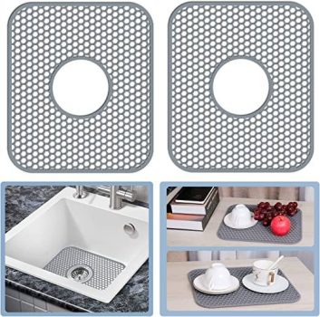 Silicone Sink Mat, Sink Protectors for Kitchen Sink