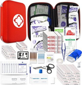 277 Pcs First Aid kit Car Waterproof Portable Emergency Kit Survival Equipment