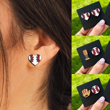 Cute Sports Earrings￼