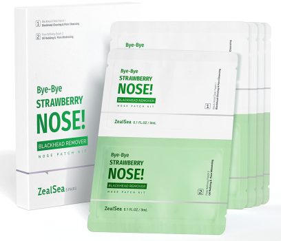 ZealSea 3 Steps Blackhead Remover Nose Strips Kit