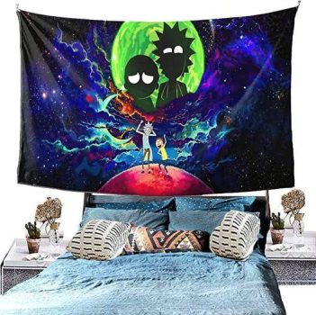 Rick and Morty Wall Tapestry￼