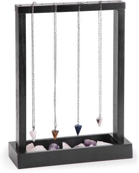 Moon Phase Pendulum Display Stand with Tray￼