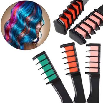 6pcs Hair Mascara Crayons for Hair Color Chalk