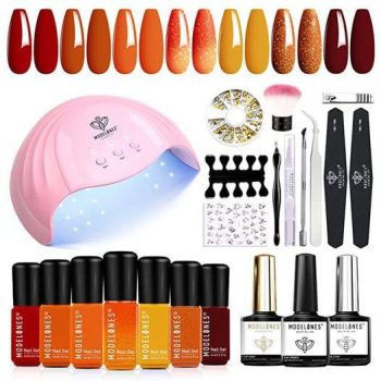  Gel Nail Manicure Kit With U V Light￼