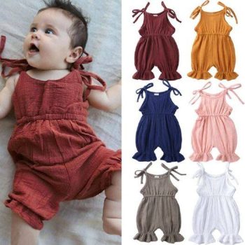 Infant one-piece climbing suit￼