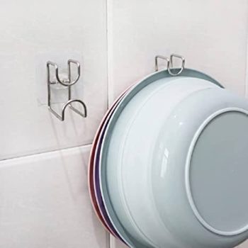 Wall Mounted Washbasin Hook Hair Dryer Holder