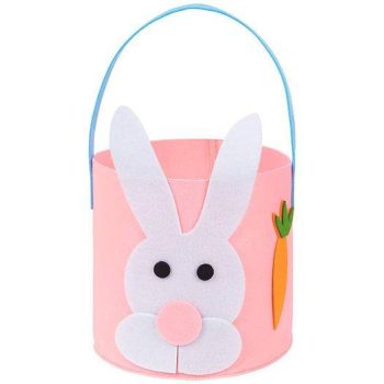 Cute Felt Easter Bunny Basket￼