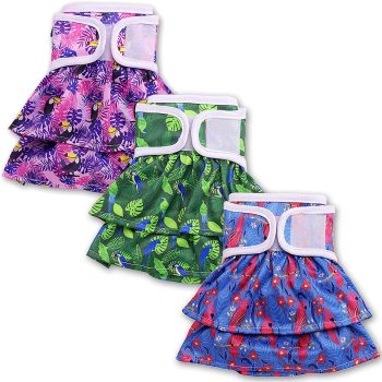 Dog Diapers Washable & Reusable Female