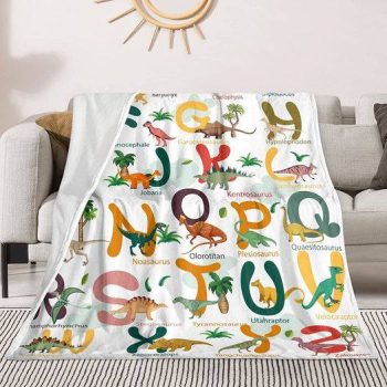 Cute Dinosaur Blanket for Boys Kids ￼