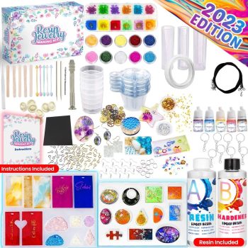  Epoxy Resin Molds Jewelry Making Kit￼