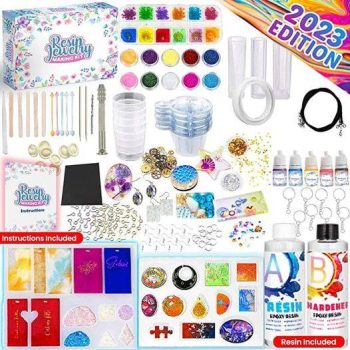  Epoxy Resin Molds Jewelry Making Kit￼