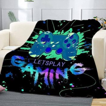  Gaming Fleece Blanket￼