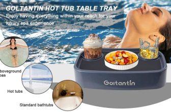  Hot Tub Table Tray with Drink Holder￼