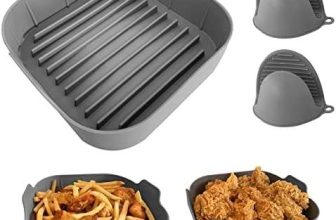  Silicone Air Fryer Basket Liner￼