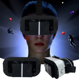 VR Digital Glasses for Kids & Adults, VR Digital Glasses 3D Virtual Reality Headworn Game Glasses Giant Screen Cinema Effect Compatible with iOS and Android Systems