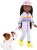 Glitter Girls – Jana & Cuddles 14-inch Poseable Fashion Doll & Plush Dog Pet – Dolls for Girls Age 3 & Up