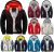 Men’s Thermal Fleece Shacket Pullovers Winter Jackets Hooed Zipper Hoodies Sweatshirt Casual Faux Wool Warm Thick Coats