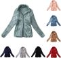 Xlnuln Womens Fluffy Fleece Coat Sherpa Faux Fur Jackets Fuzzy Full Zip Sweatshirt Hoodies Outwear Winter Jacket