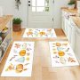 Halloween Thanksgiving Pumpkins Doormat Rug – Non-Slip Entrance Doormat Rug Indoor for Home/Bathroom/Kitchen/Bedroom