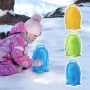 Snow Winter Toys, 3PCS Penguin Snow Mold Toys/Sand Mold Toys