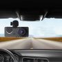 Dash Cam 3 Channel Dash Cam Front and Rear Inside, HD 1080P Dash Camera,170°+140° Wide Angle, IR Night Vision, Loop Recording, G-Sensor