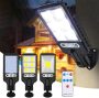 Solar Street Light, IP65 Waterproof Outdoor Solar Powered Lights Dusk to Dawn