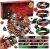 16pcs Halloween Silicone Wristbands with 64pcs Bracelets Charms