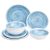 Amazon Basics 12-Piece Melamine Dinnerware Set