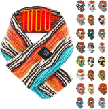 USB Smart Charging Neck Heated Scarf, Winter Warm Heating Scarf, Neck Heating Pad for Pain Relief