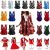  Womens Christmas Party Dresses Sexy Plush Long Sleeve