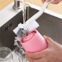 Right Angle Narrow Kitchen Bath Cleaning Brush