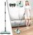Household Lazy Three-in-One Suction Sweeper Cleaning Machine, Microfiber Mop, Foldable Hand Push Sweeper with Upgraded Soft Rough Brush, for Apartments, Offices