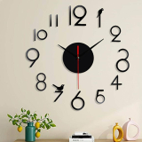 Frameless 3D DIY Wall Clock