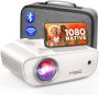 Native 1080P Projector with WiFi and Bluetooth