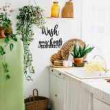 Funny Farmhouse Bathroom Decor – This Hilarious Wall Sign Instantly Creates a Fun Filled Bathroom/Restroom In Your Home