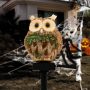 Garden Owl Decor Solar Stake