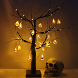 2022 Upgraded LED Lighted Halloween Tree Decoration