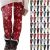 Swrowesi Women’s Christmas Print Plus Leggings Winter Warm Elastic High Waist Stretch Leggings Pants Yoga Slim Pant