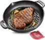 MGKKT Cast Iron Grill Pan